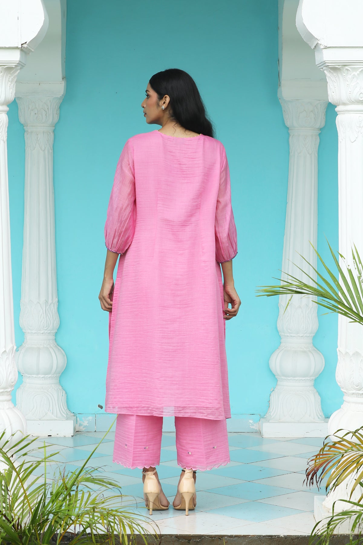 MERAKI ROYAL PINK KURTA SET