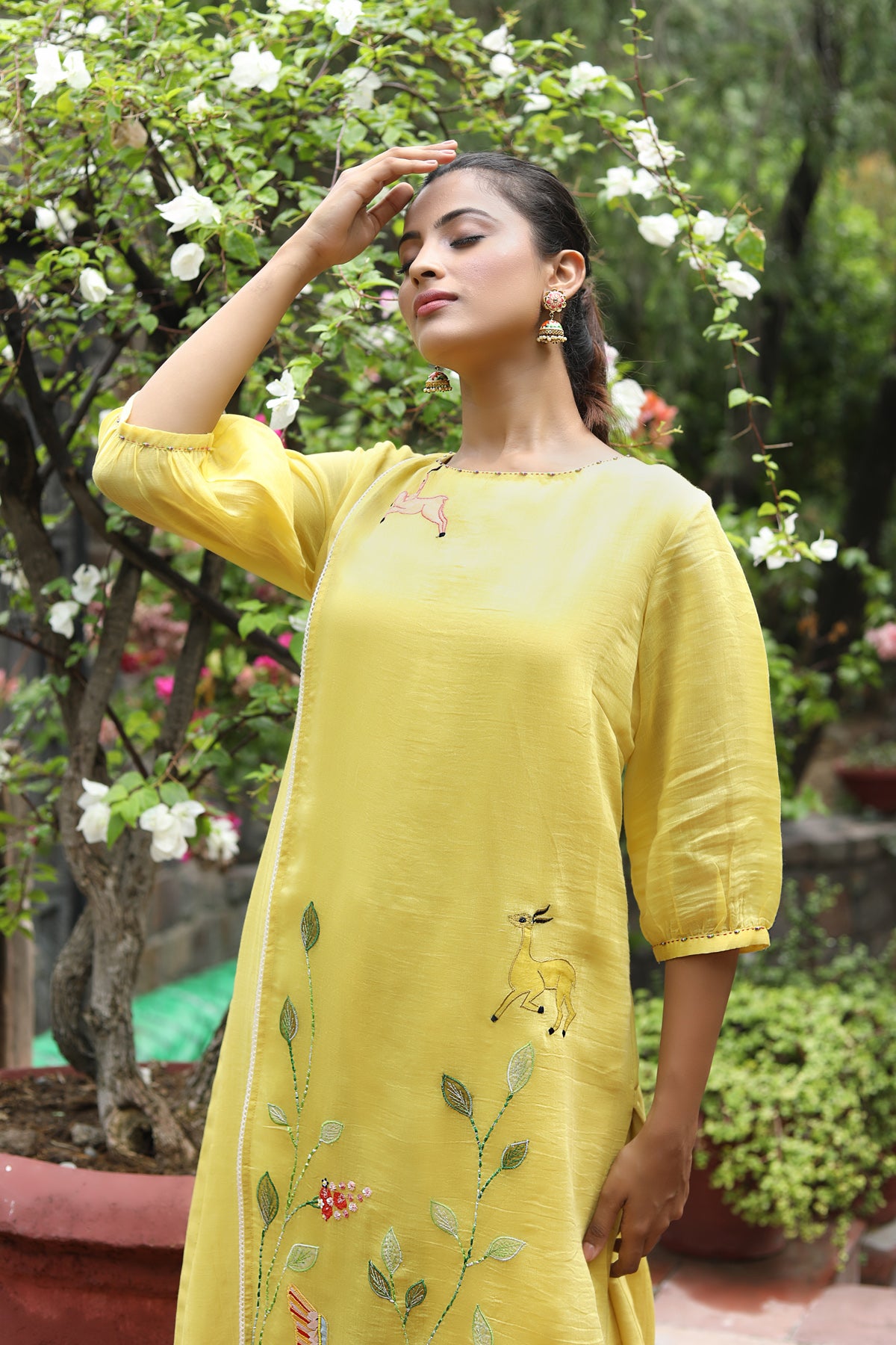 PAPEEHA YELLOW  KURTA SETS