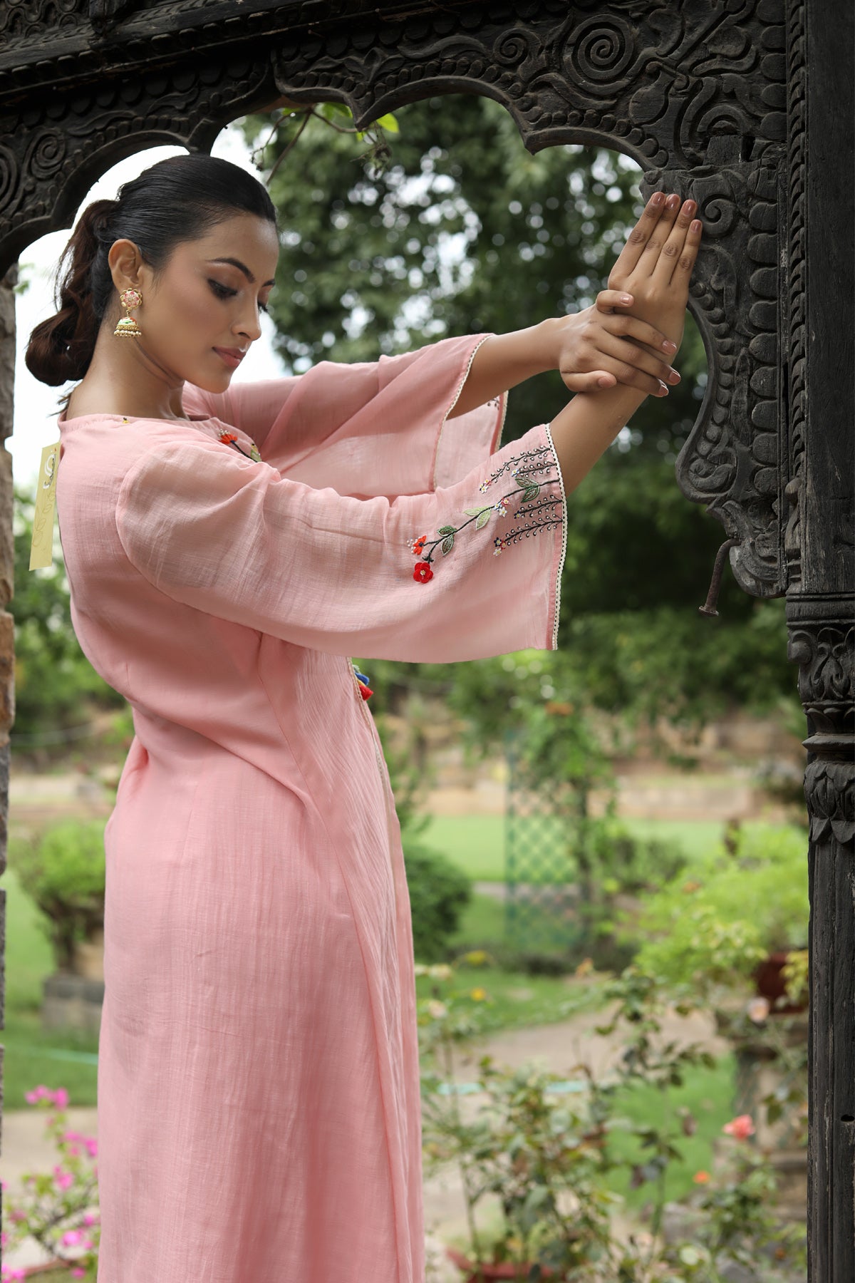 PAPEEHA  ICE PINK  KURTA SETS